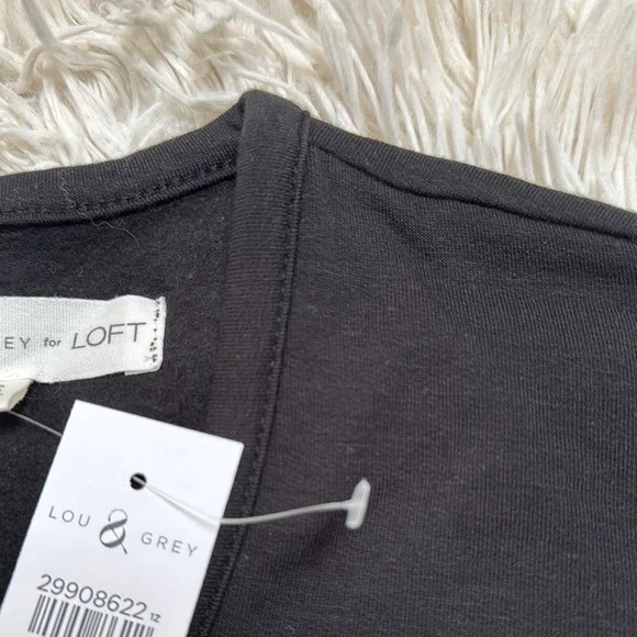 🎉HP🎉 Lou & Grey Scoop Neck Romper 💗 Black - Picture 14 of 15